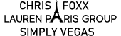 Chris Foxx, Lauren Paris Group, Simply Vegas Logo